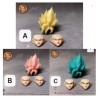 PREVENTA: Dragon Ball Z S.H.Figuarts Feng Studio x Lefma Goku SSJ Cabello/Rostro Custom Kit